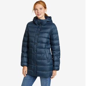 Eddie Bauer StratusTherm Down Parka Size XL Tall in Indigo